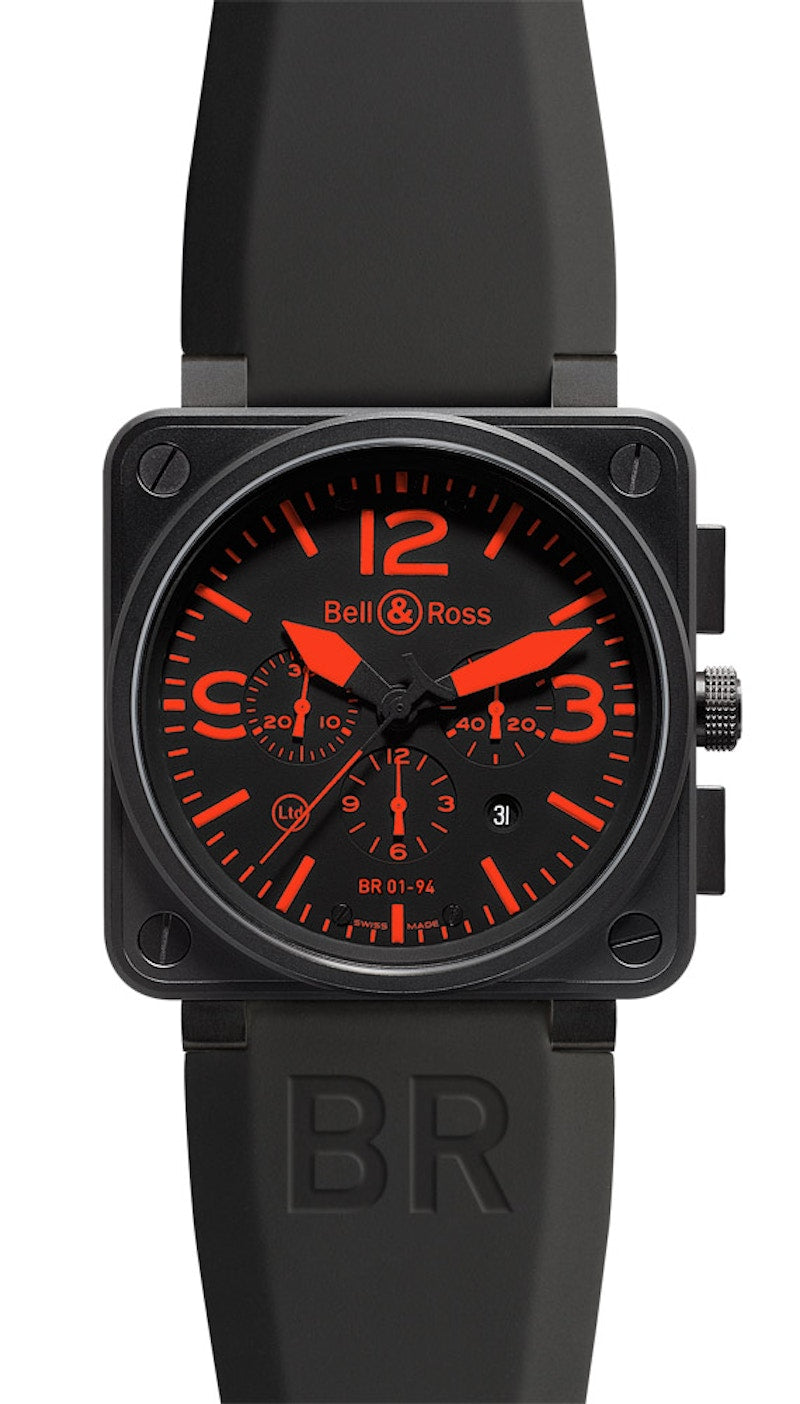 Bell and Ross BR01-94 Chronograph Red Limited Edition BR01-94