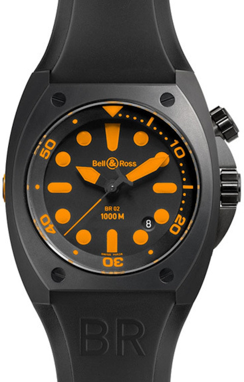 Bell and Ross Marine BR0292-ORANGE