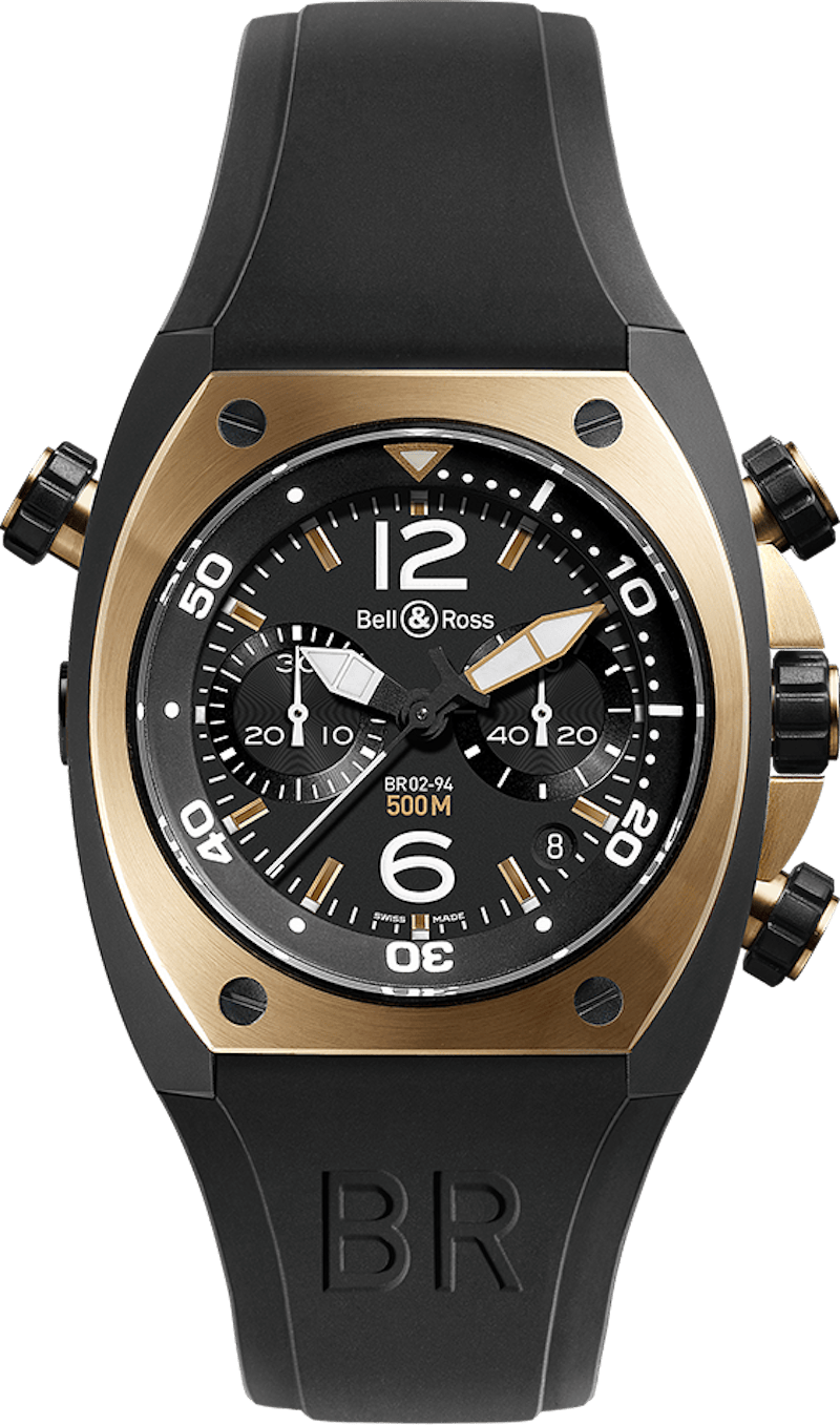 Bell and Ross Marine BR02-CHR-BICOLOR