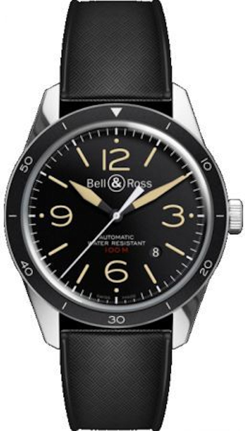 Bell and Ross Vintage BR123-HER-SRB