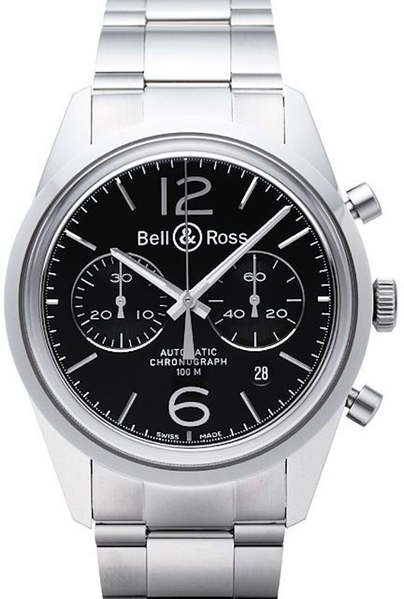 Bell and Ross Vintage BRG126-BL-ST/SST