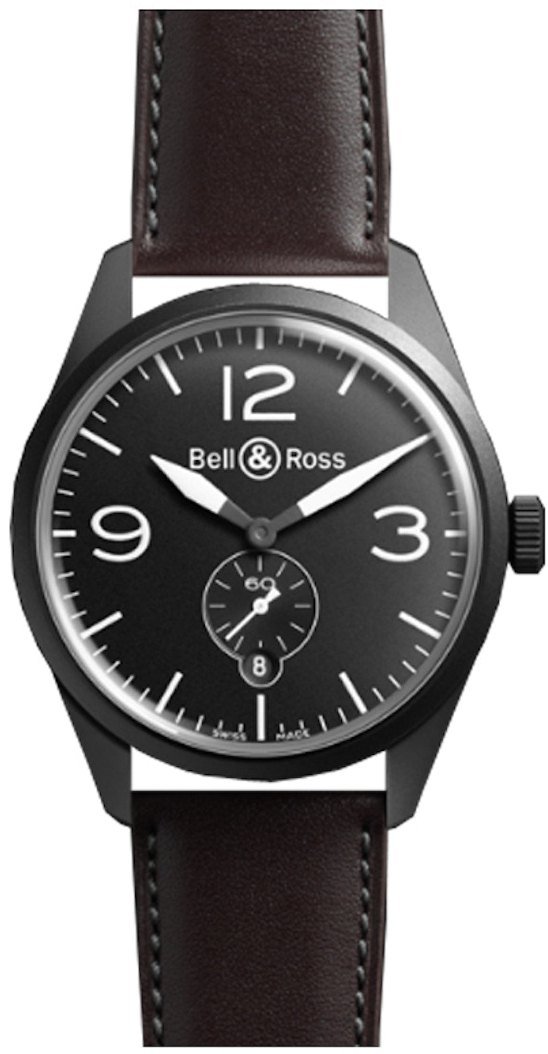 Bell and Ross Vintage BRV 123-BL-CA/SCA