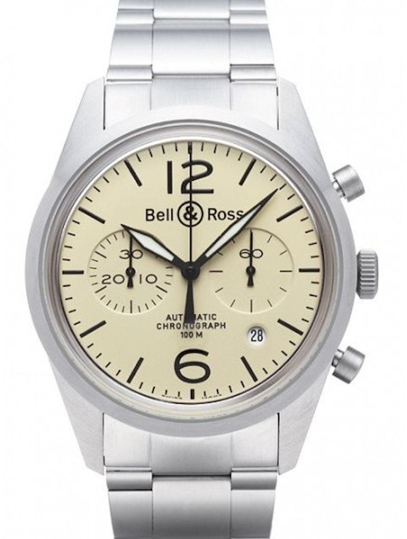 Bell and Ross Vintage BRV126-BEI-ST/SST