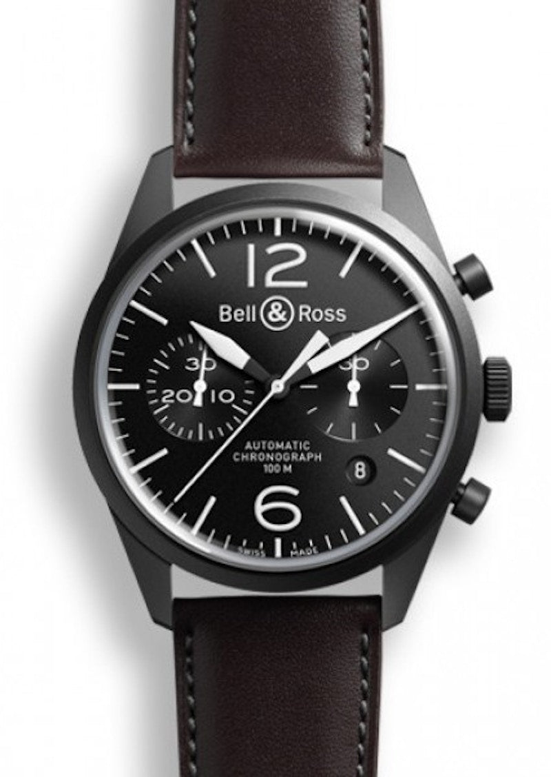 Bell and Ross Vintage BRV126-BL-CA/SCA