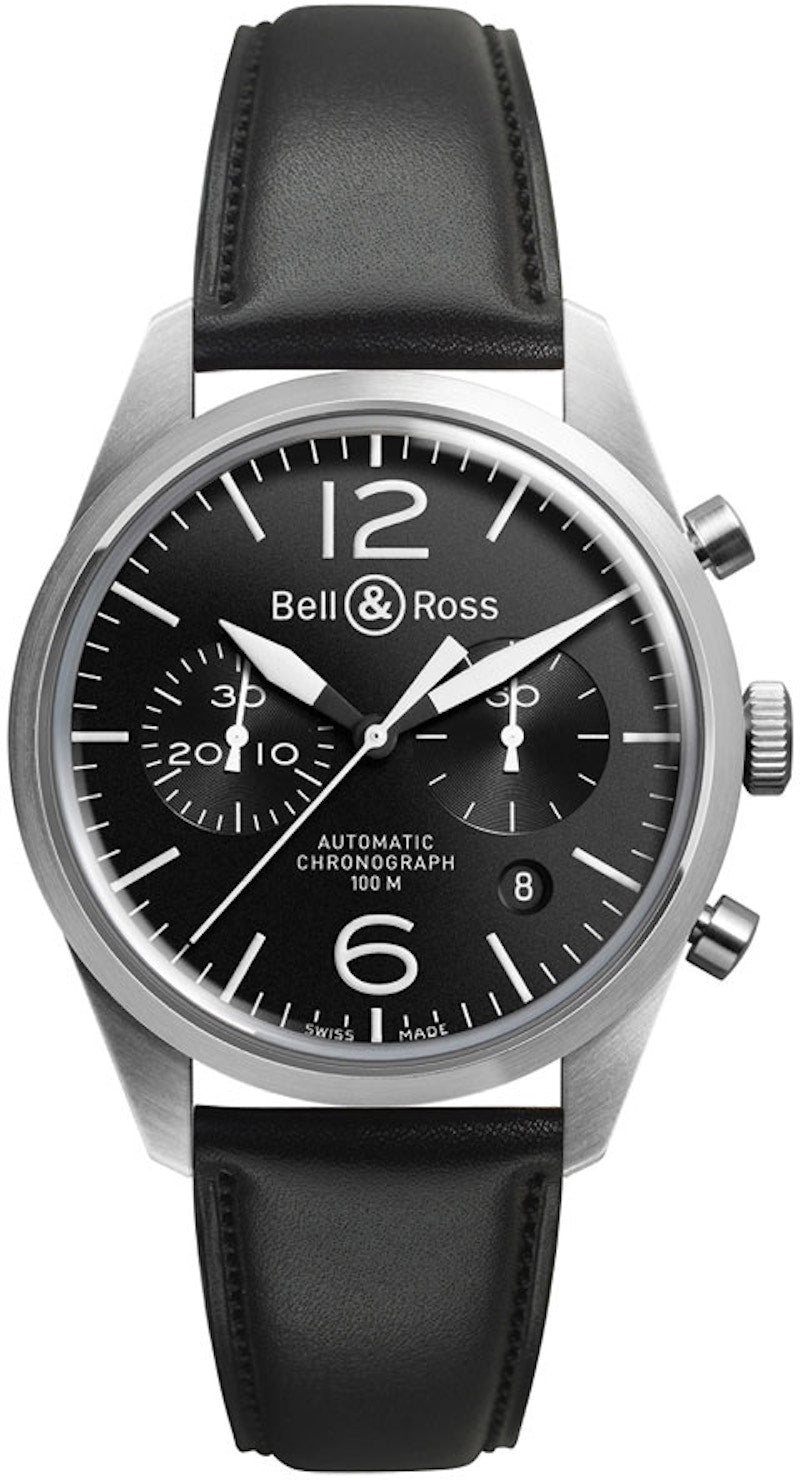 Bell and Ross Vintage BRV126-BL-ST/SCA