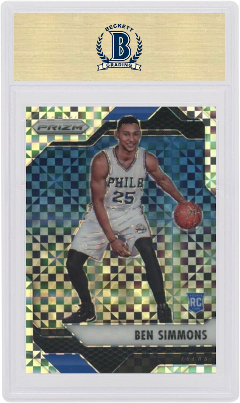 Ben Simmons 2016 Panini Prizm Rookie Starburst #1 (PSA or BGS Graded)