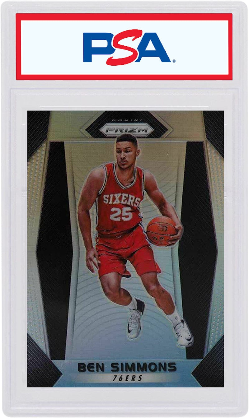 Ben Simmons 2017 Panini Prizm SIlver #9 (PSA or BGS Graded)