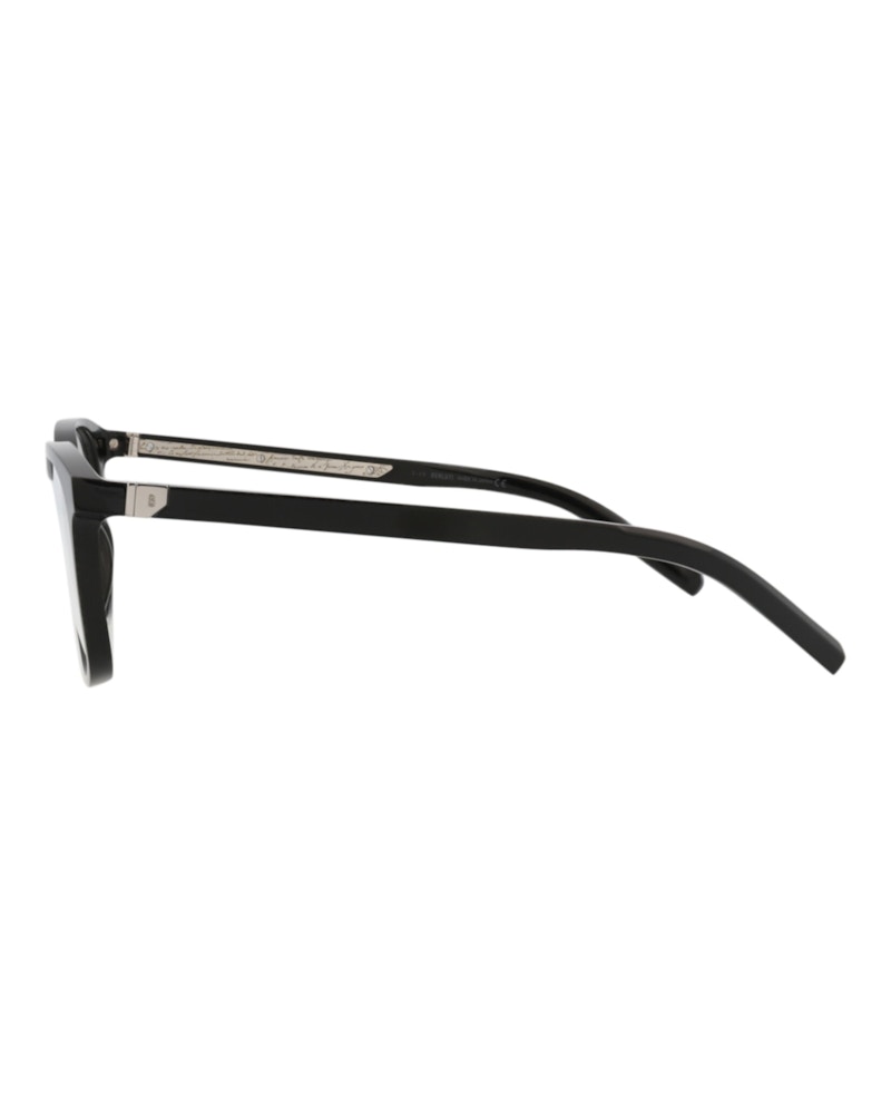 Berluti Round-Frame Acetate Optical Frames Black Black Transparent (BL50002I-51-001)