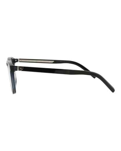 Berluti Round-Frame Acetate Optical Frames Blue Black Transparent (BL50002I-51-086)