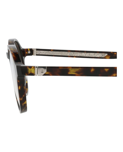 Berluti Round-Frame Acetate Optical Frames Havana Havana Transparent (BL50001I-50-052)