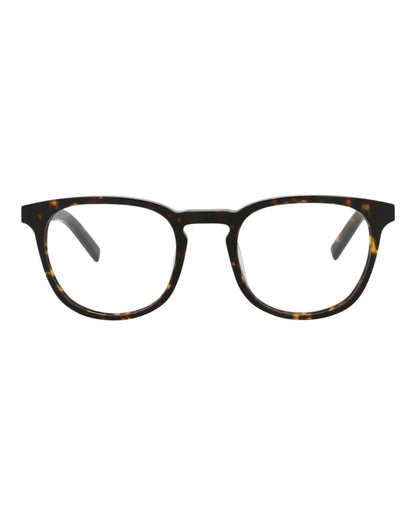 Berluti Round-Frame Acetate Optical Frames Havana Havana Transparent (BL50002I-51-052)