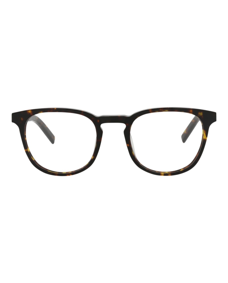 Berluti Round-Frame Acetate Optical Frames Havana Havana Transparent (BL50002I-51-052)