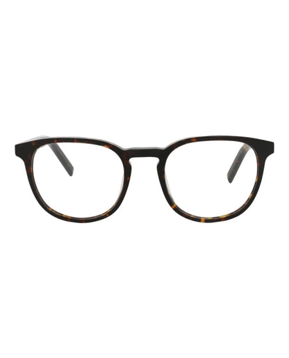 Berluti Round-Frame Acetate Optical Frames Havana Havana Transparent (BL50002I-53-052)