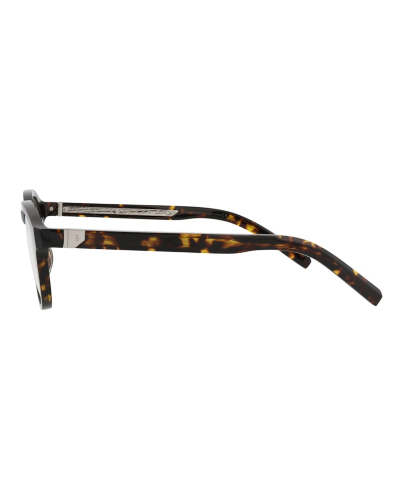 Berluti Round-Frame Acetate Optical Frames Havana Havana Transparent (BL50005I-50-052)
