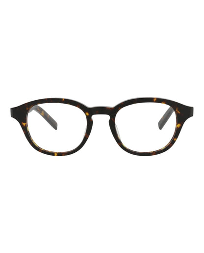 Berluti Round-Frame Acetate Optical Frames Havana Havana Transparent (BL50005I-50-052)