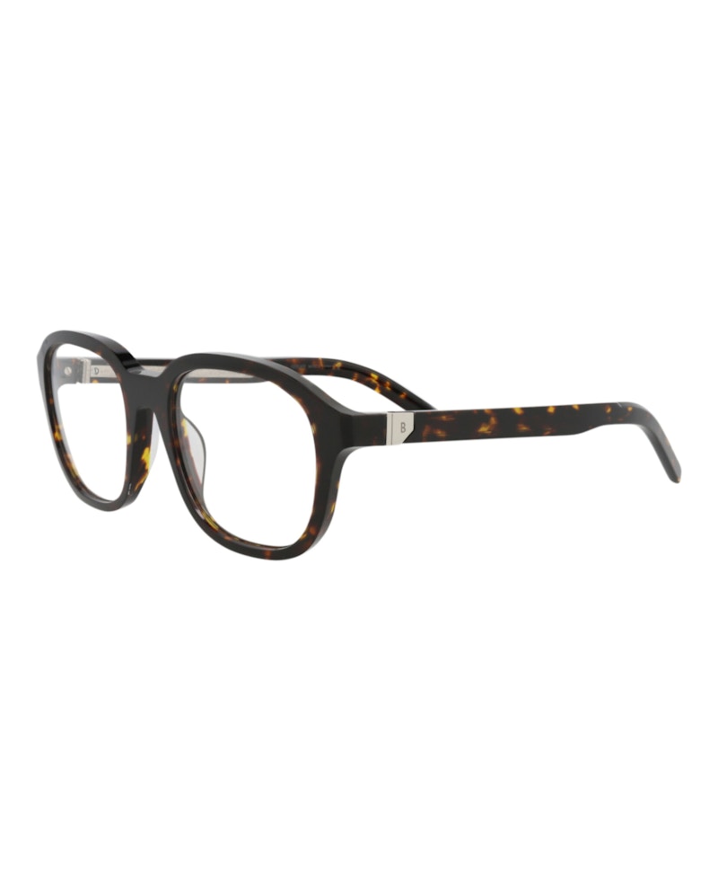 Berluti Round-Frame Acetate Optical Frames Havana Havana Transparent (BL50018U-53-052)