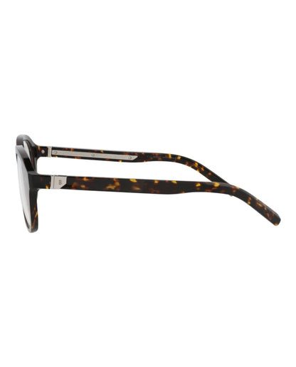 Berluti Round-Frame Acetate Optical Frames Havana Havana Transparent (BL50018U-53-052)