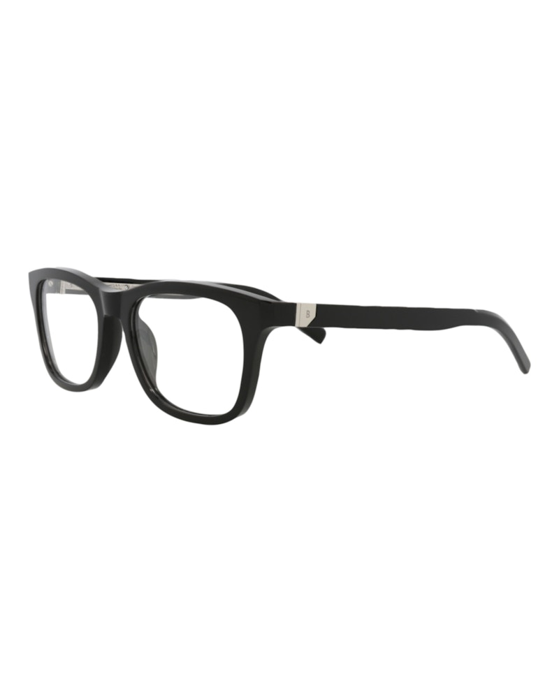 Berluti Square-Frame Acetate Optical Frames Black Black Transparent (BL50004I-55-001)