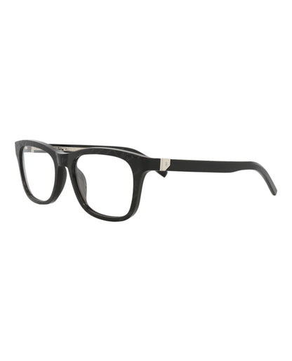 Berluti Square-Frame Acetate Optical Frames Black Black Transparent (BL50004I-55-005)