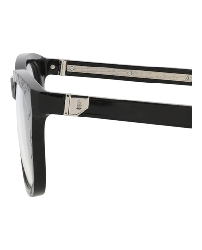 Berluti Square-Frame Acetate Optical Frames Black Black Transparent (BL50004I-55-005)