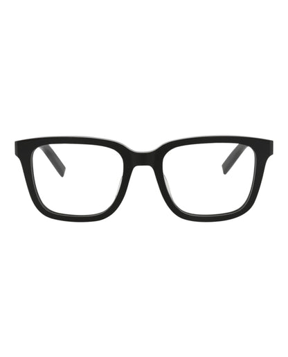 Berluti Square-Frame Acetate Optical Frames Black Black Transparent (BL50021U-53-001)