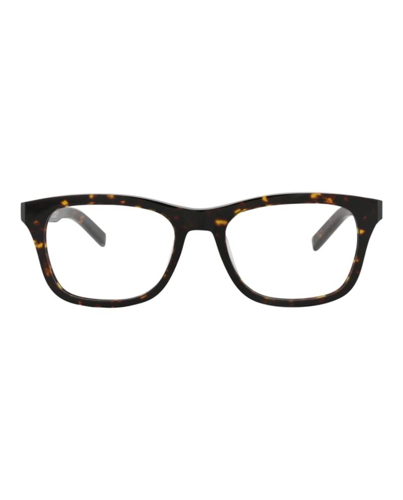Berluti Square-Frame Acetate Optical Frames Havana Havana Transparent (BL50004I-55-052)