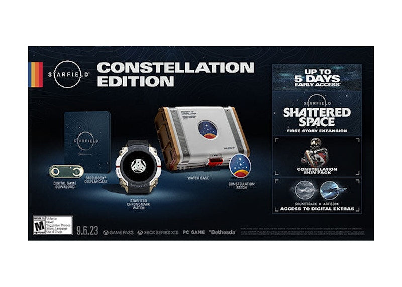 Bethesda XBox Starfield Constellation Edition Video Game Bundle
