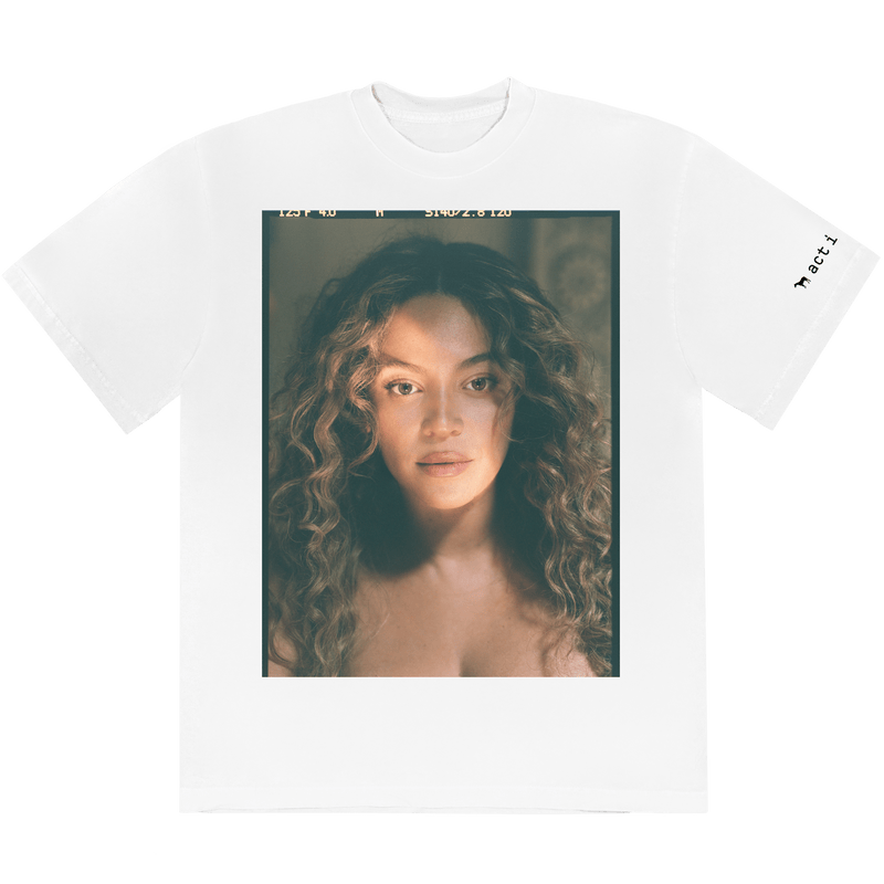 Beyonce Act I Photo T-shirt White