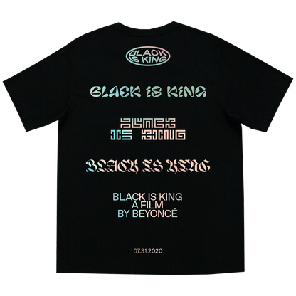 Beyonce BIK Iridescent Tee Black