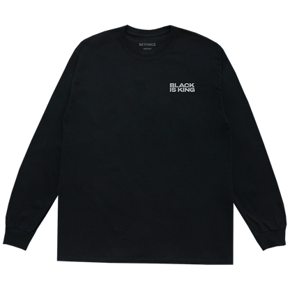 Beyonce BIK Silver Longsleeve Tee Black
