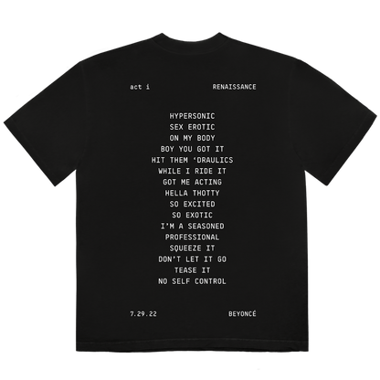 Beyonce Cuff It T-shirt Black