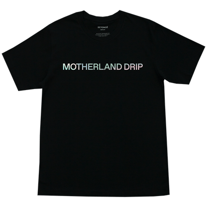 Beyonce Motherland Drip Tee Black