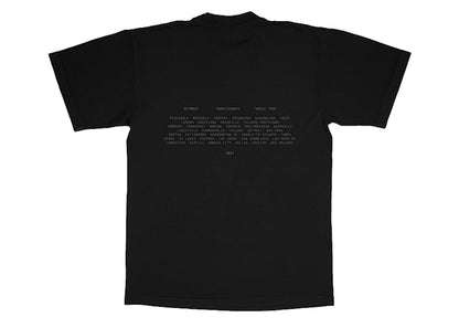 Beyonce Official Renaissance World Tour Merch Billboard T-Shirt Black