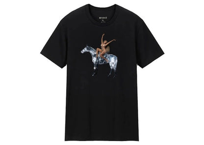Beyonce Official Renaissance World Tour Pose 4 T-shirt Black