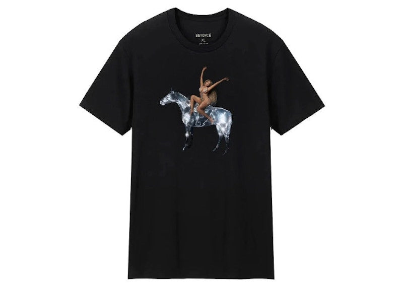 Beyonce Official Renaissance World Tour Pose 4 T-shirt Black