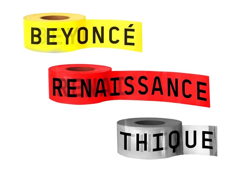 Beyonce Renaissance Tape Set