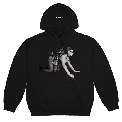 Beyonce Saddle Hoodie Black