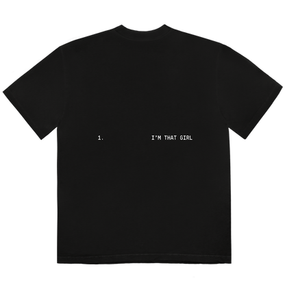 Beyonce That Girl Track T-shirt Black