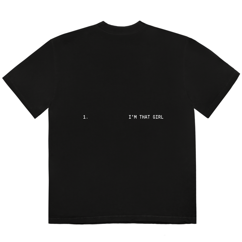 Beyonce That Girl Track T-shirt Black