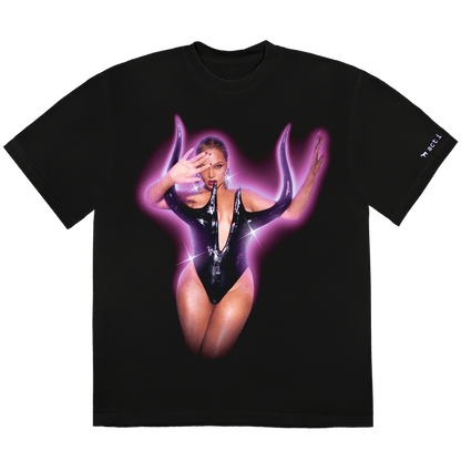 Beyonce Thique Track T-shirt Black