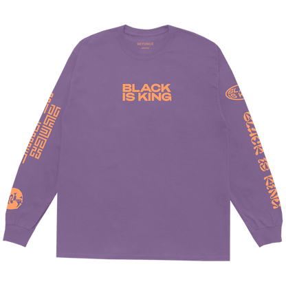 Beyonce Unbothered Longsleeve Tee Purple