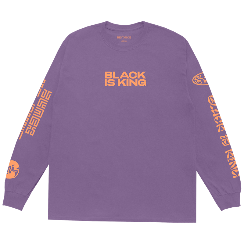 Beyonce Unbothered Longsleeve Tee Purple