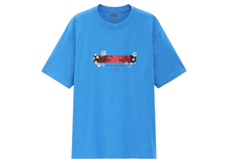 Billie Eilish Eyes T-Shirt (Asia Mens Sizing) Blue