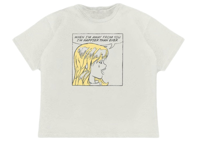Billie Eilish Get Away From Me T-shirt White