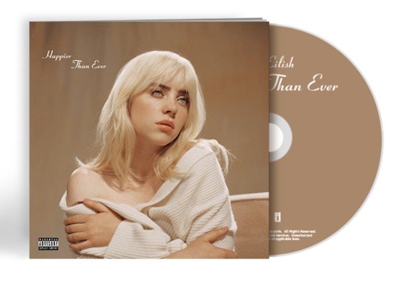 Billie Eilish Happier Than Ever CD Photobook CD Brown