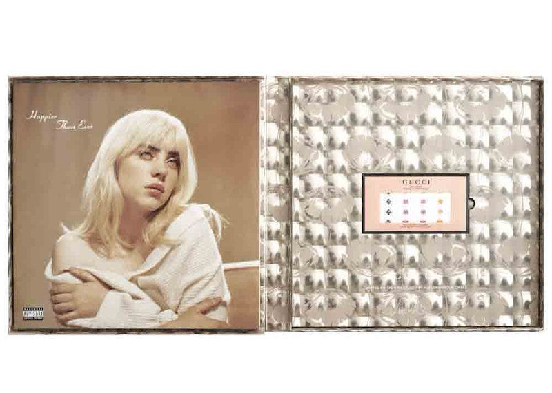 Billie Eilish Happier Than Ever Gucci Edition (With Stickers) 2XLP Vinyl Green/Purple