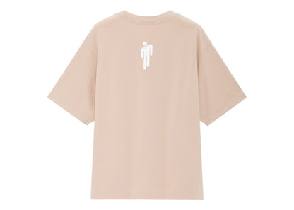 Billie Eilish Logo T-Shirt (Asia Womens Sizing) Natural