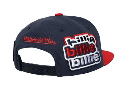 Billie Eilish x Mitchell & Ness New Jersey Nets NBA B.E. Patch Snapback Navy