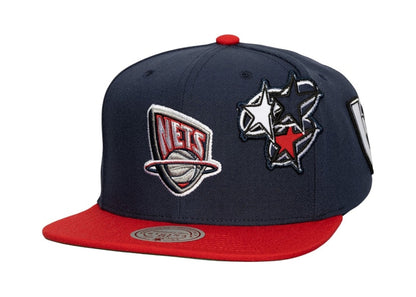 Billie Eilish x Mitchell & Ness New Jersey Nets NBA B.E. Patch Snapback Navy