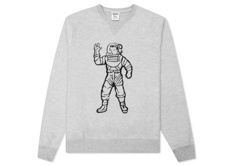 Billionaire Boys Club Astronaut Crewneck Sweater Gray